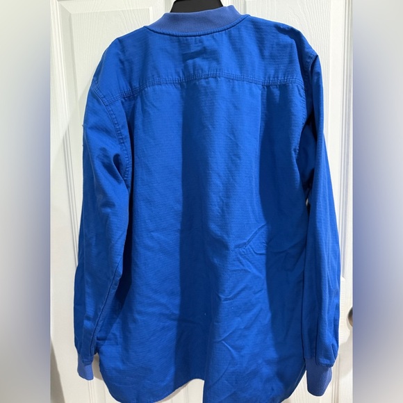 Carhartt Men’s Blue Zip-Up Shaket Size Medium - Picture 4 of 4